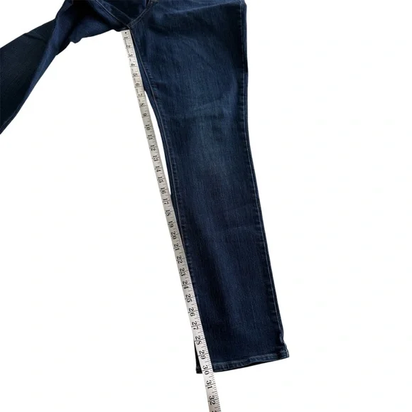 Old Navy Women's Dark Blue Mid Rise Curvy Profile Jeans Size 10 Regular - Picture 8 of 9